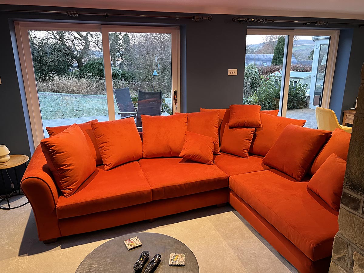 bespoke corner sofa unit ilkley