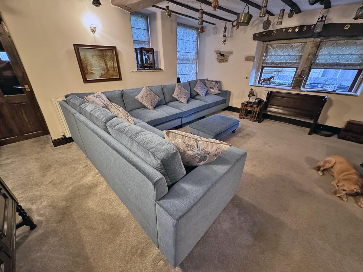 custom built bespoke sofa corner unit shipley